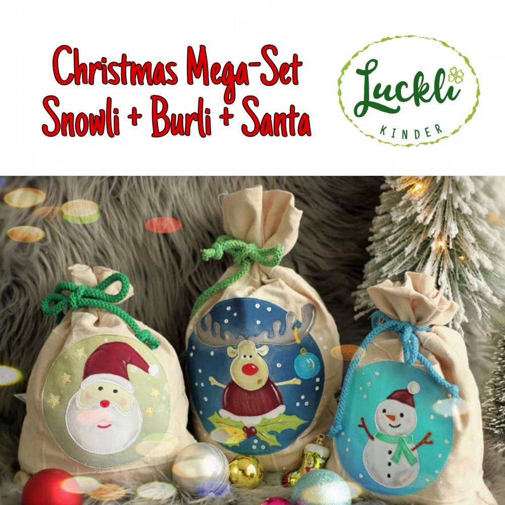 Applikationsvorlagen "Christmas Mega Set" 3 Dateien Bild 1