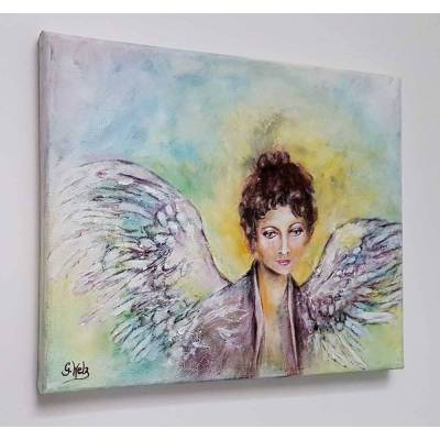 Original Acrylbild "Engel der Annahme"