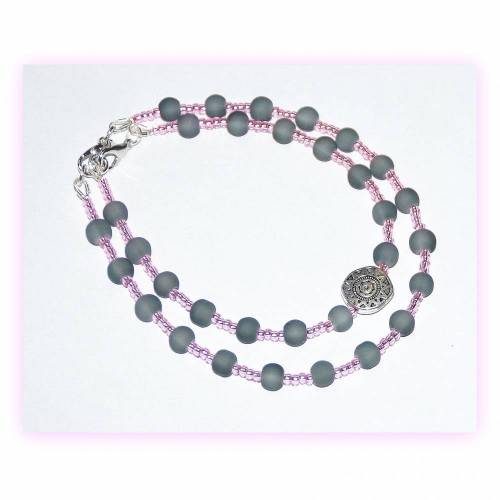 Schmuckset Fußkettchen und Armband mit Ornament