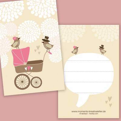 10 Geschenkanhänger Baby /// ABVERKAUF