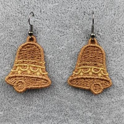 Ohrringe Glocken Lace Weihnachten Christmas