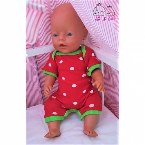 Freebook Strampler Sommer-Pepino Puppen