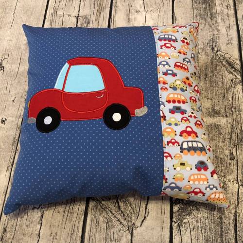 Kissen / Kuschelkissen Auto *mit Name*