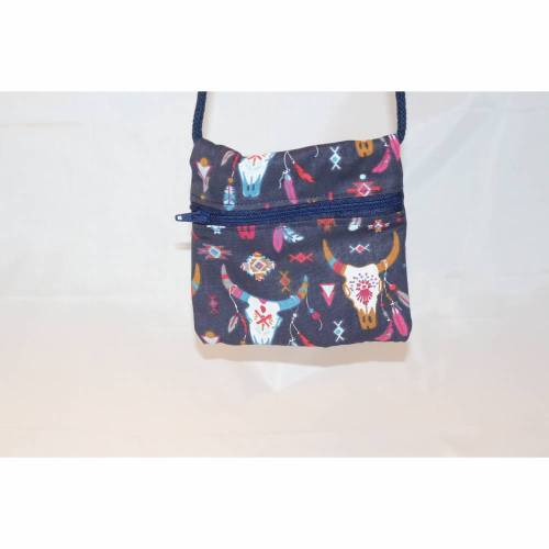 Brustbeutel dunkelblau Bison