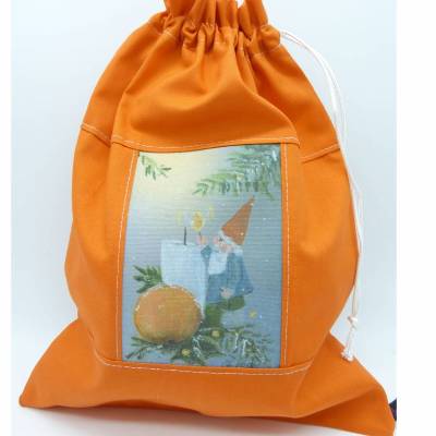Geschenksäckchen 1. Advent im Wichtelland