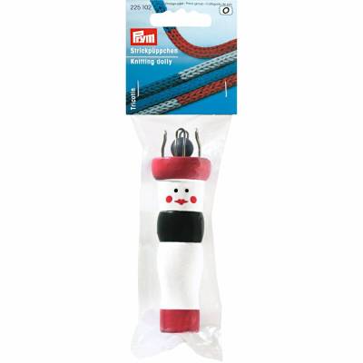 Prym Strickpüppchen weiß 4 Haken Strickliesel