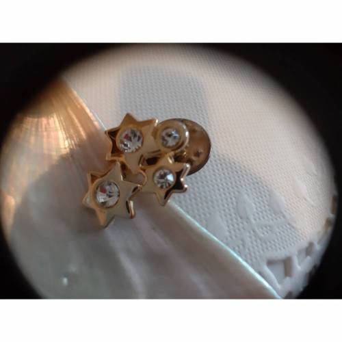 Pin - Brosche " Sterne "