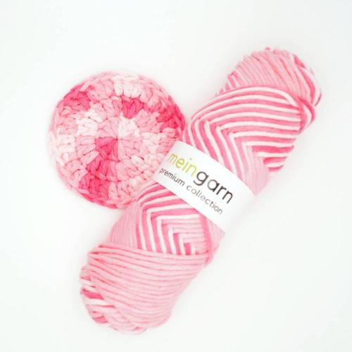 meingarn Wave pink-weiss