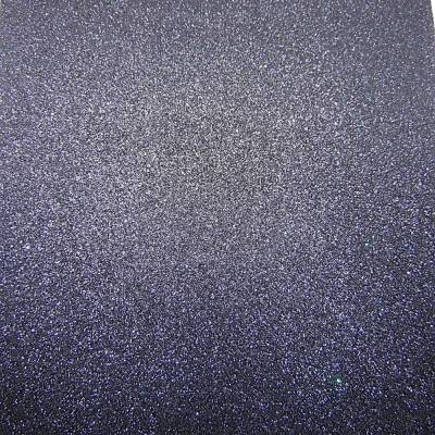 Bastelbogen Glitter schwarz A4