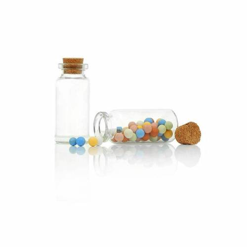 5 - 200 Stück Glasflaschen mit Korken,zum Befüllen, verschiedene Größen