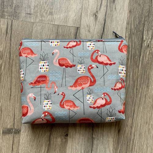 Kosmetiktasche - Schminktasche „Flamingo“