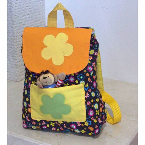 Kinderrucksack mit Blumenmotiv, Ihr Kind wird ihn lieben!