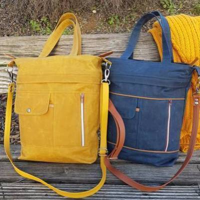 Nähanleitung Tasche MÄDI