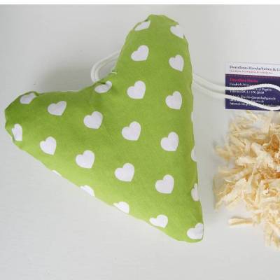 Zirbenkissen, Duftherz zum Valentinstaggeschenk, Herzkissen, Duftkissen, Wohlfülkissen, Zirbenfüllung,Muttertagsgeschenk