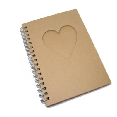 Notizbuch mit Herz