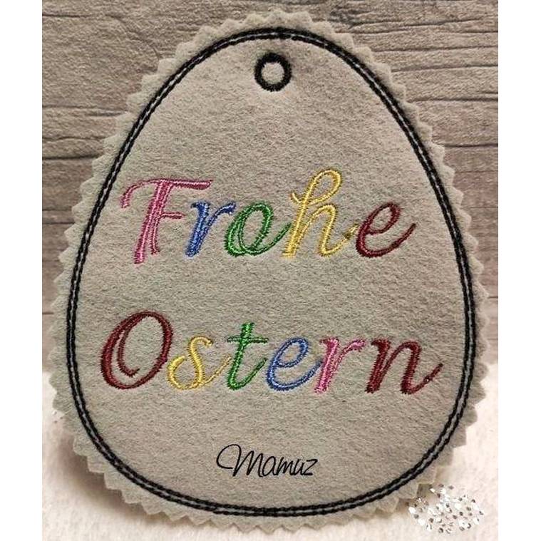 4x Baumler  * Osterdeko - Florale Motive *  ITH / Stickdatei Bild 5