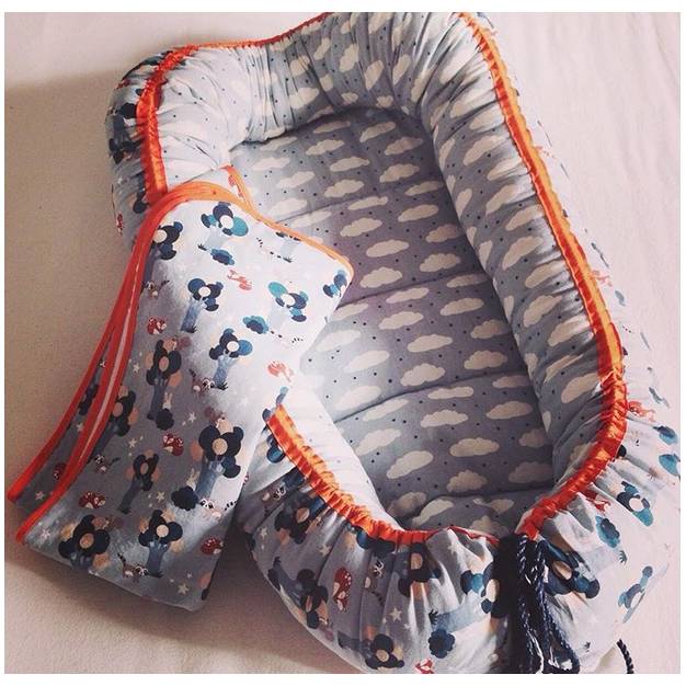 Babynest in 2 Größen Puppe/Haustier+ Baby 0-10 Monate Bild 3