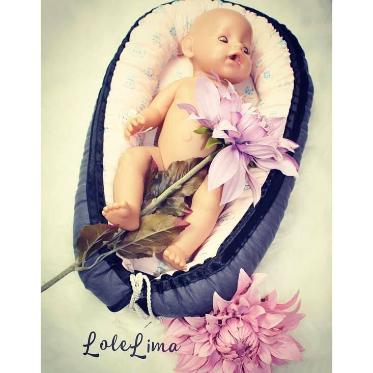 Babynest in 2 Größen Puppe/Haustier+ Baby 0-10 Monate Bild 4