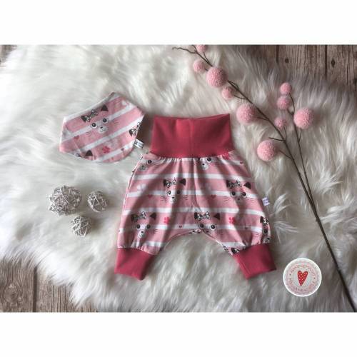 Babyhose mit passendem Halstuch / Gr. 56
