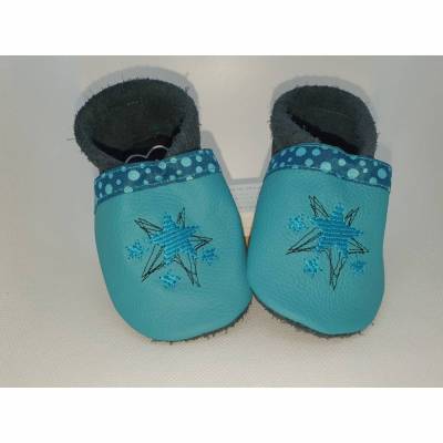 Lederpuschen Krabbelschuhe Puschen Laufschuhe