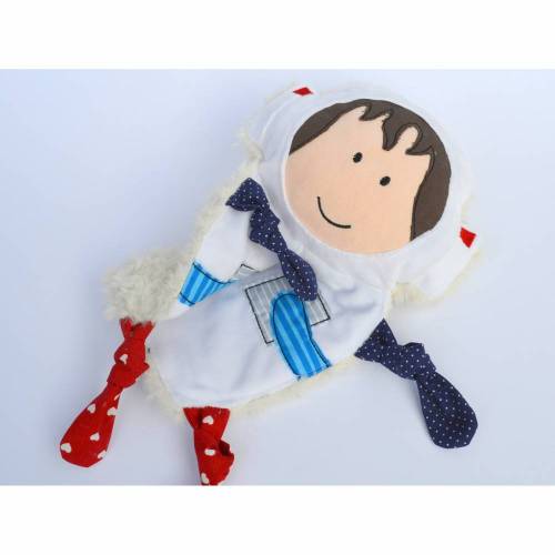 ITH Astronaut Schmusetuch Stickdatei 16x26cm