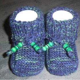 Strickanleitung, Babyschuhe