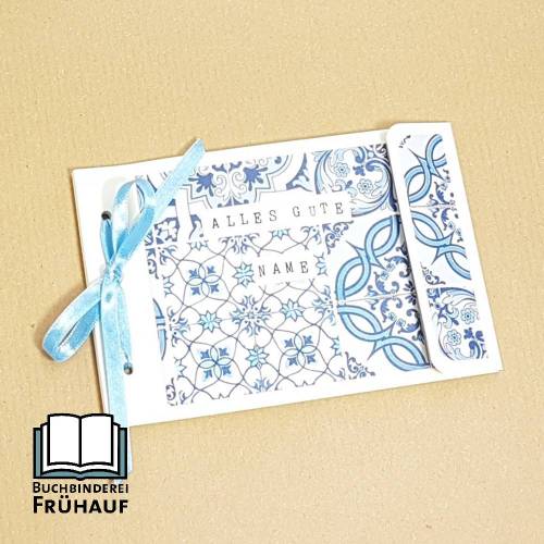 Gutscheinheft zum Geburtstag zur Hochzeit Glückwunschkarte für ein Sammelgeschenk