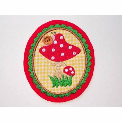 Pilz  Applikation, Pilz Aufnäher