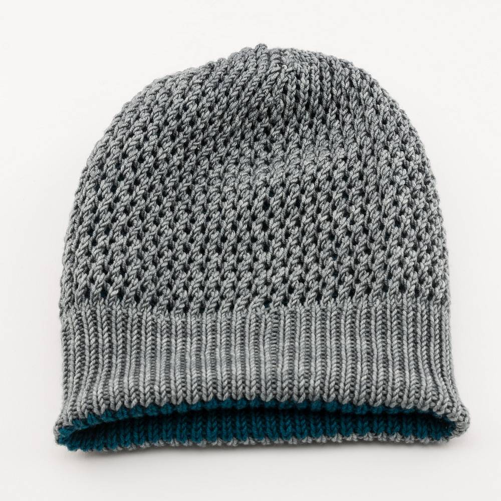 Strickanleitung Wendemütze und Wendeloop Gelting, Sparset Bild 7