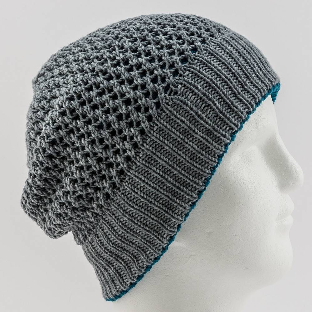 Strickanleitung Wendemütze und Wendeloop Gelting, Sparset Bild 9