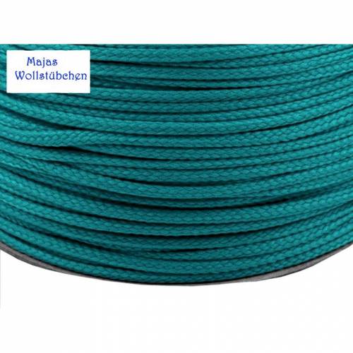 (0,40€/1m) Polyesterkordel 4 mm Durchmesser Kordel  baltic