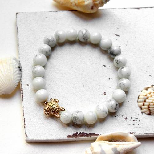 Schildkröte • Armband Perlen | Armschmuck | Geschenke für Frauen | Freundin | Schwester | Mama