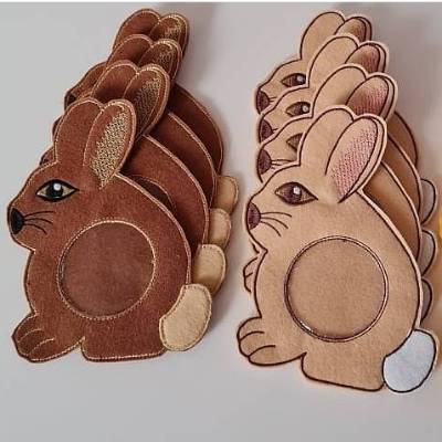 * Osterhase *  ITH - Stickdatei, die passende Verpackung für Dein Ostergeschenk