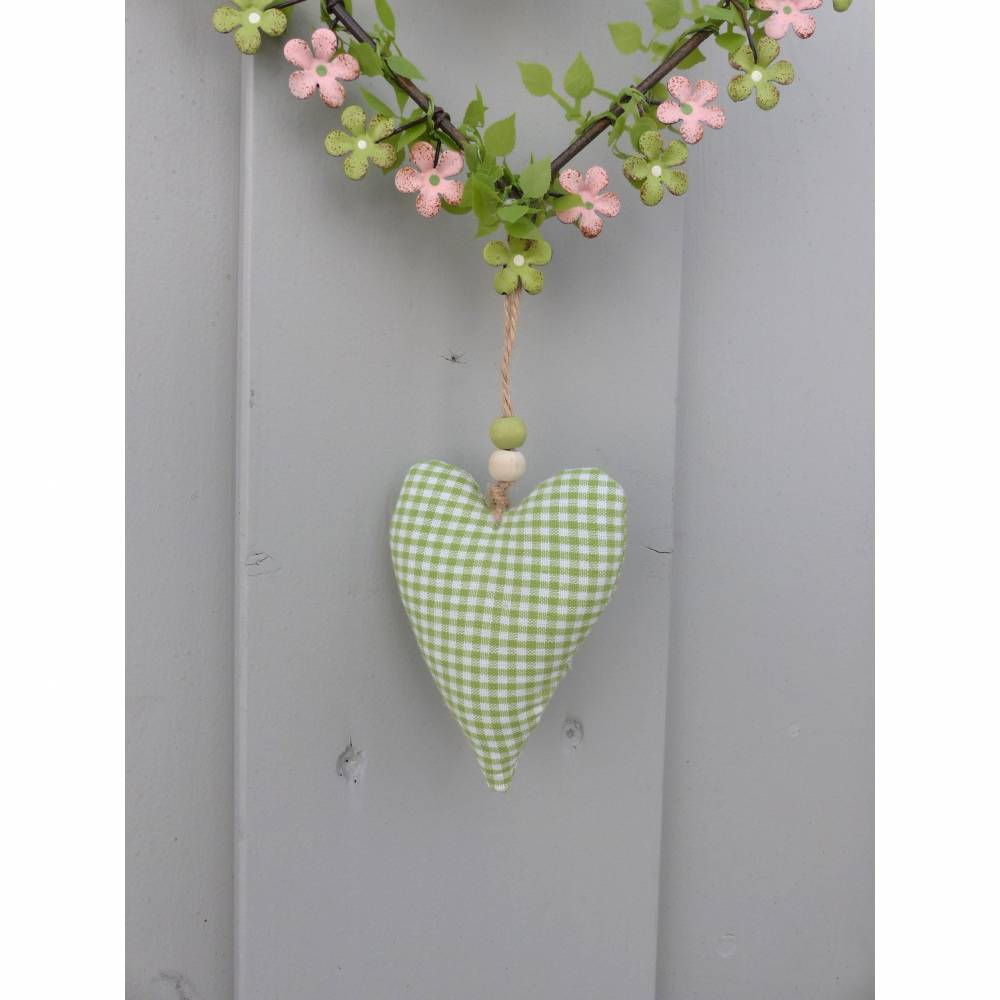 Türkranz Ostern mit Osterhase und Herz, Fensterdeko, Geschenk im Frühling Bild 7