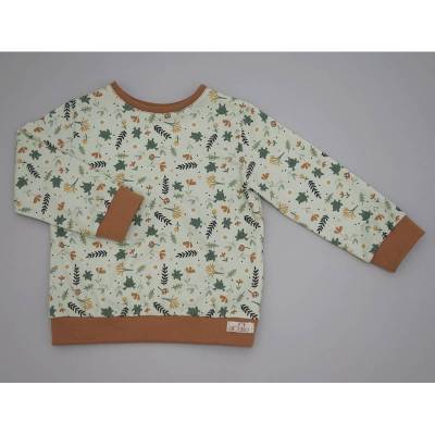 Langarm T-Shirt aus weichem BIO Jersey mit Frosch Print designed by BORA von Lillestoff