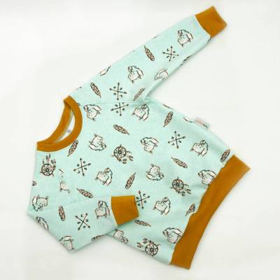 Pullover Sweater Baby Frühchen Kinder Jungen Mädchen "Süßer Fuchs" Geschenk Geburt Ostern