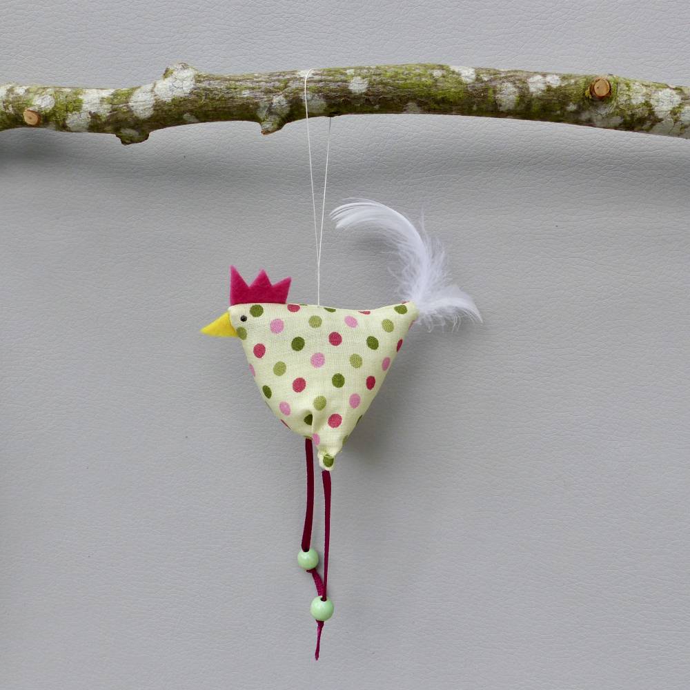 Huhn, Osterdeko, 1 St. Stoffhuhn Bild 1