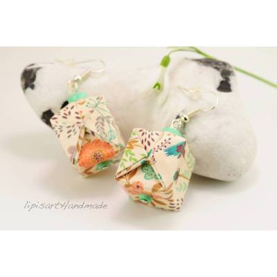 Ohhänger – Großer blumiger Origami Ball