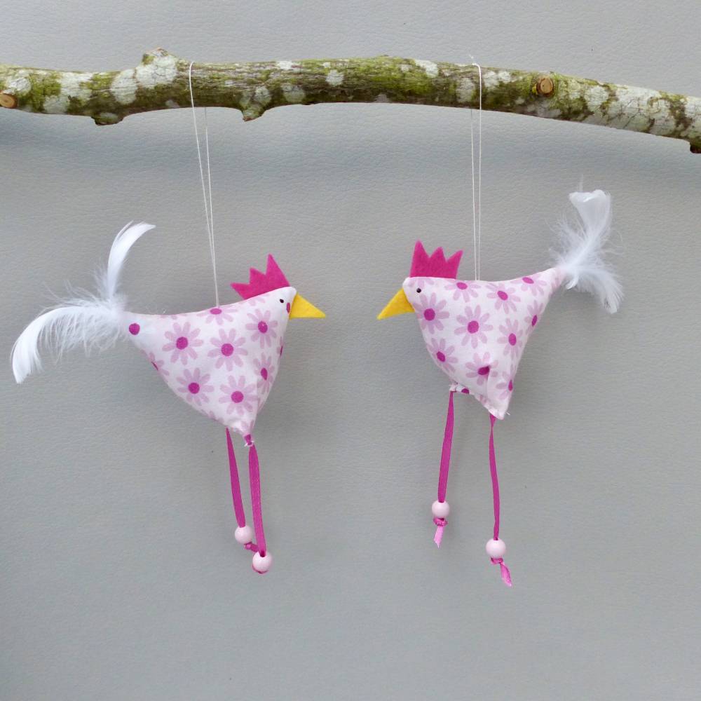 Huhn, Osterdeko, 1 St. Stoffhuhn Bild 3