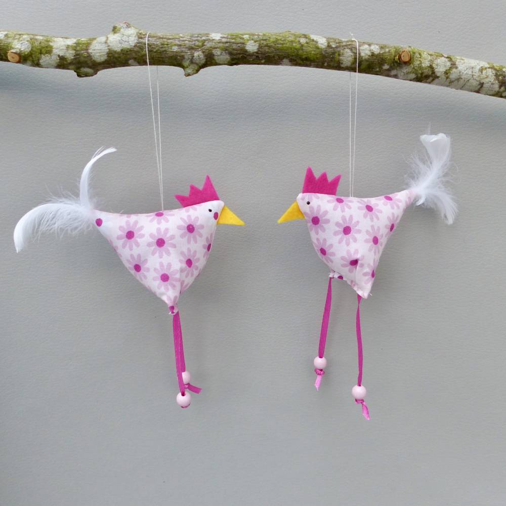 Huhn, Osterdeko, 1 St. Stoffhuhn Bild 4