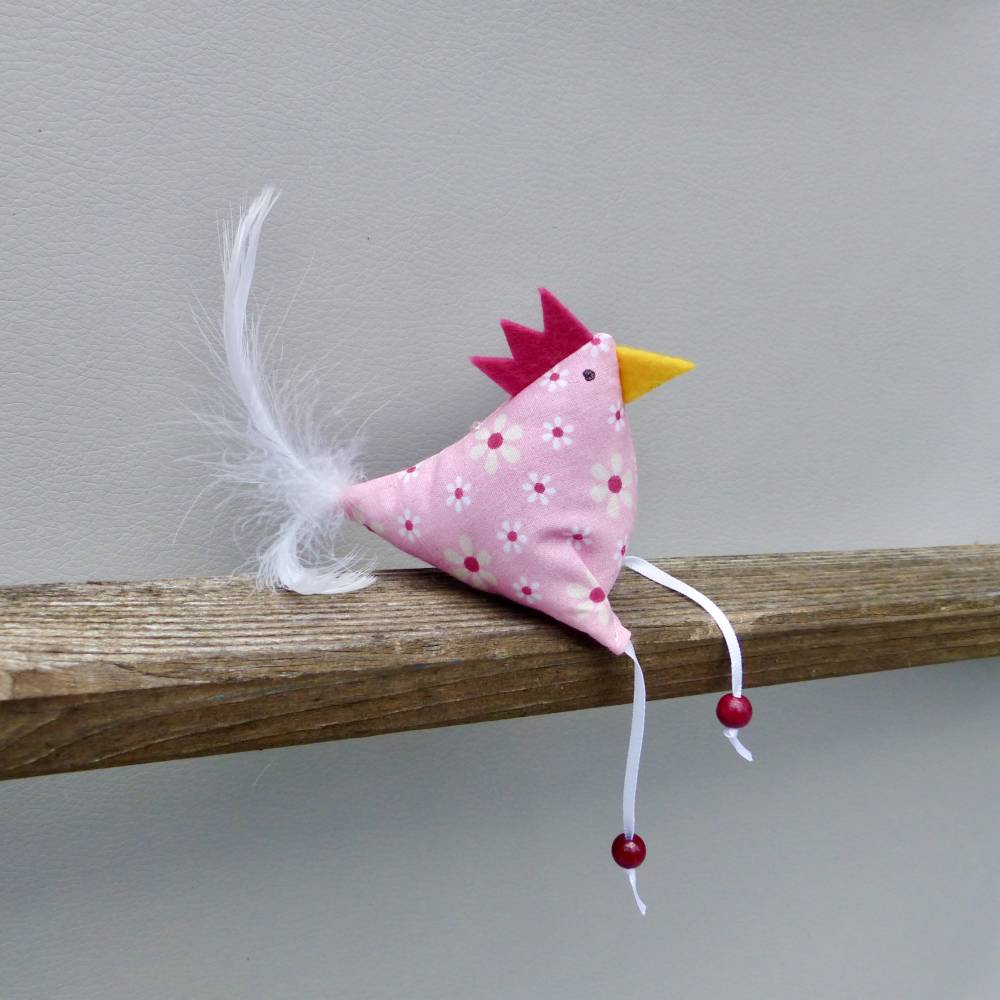 Hühner, Osterdeko, 2 St. Stoffhühner Bild 3