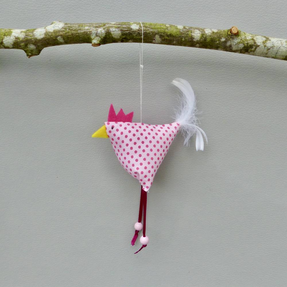 Hühner, Osterdeko, 2 St. Stoffhühner Bild 8