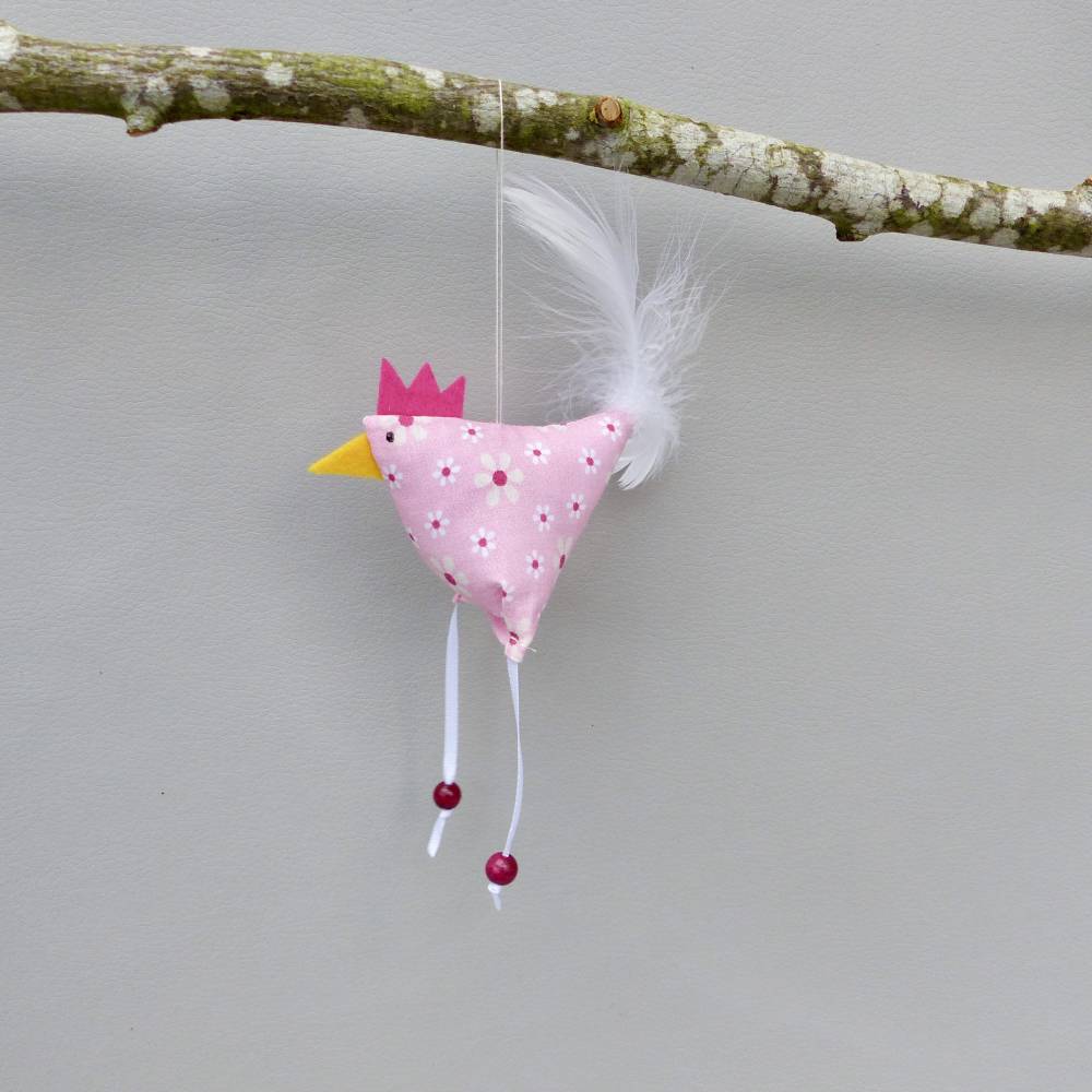Hühner, Osterdeko, 2 St. Stoffhühner Bild 9