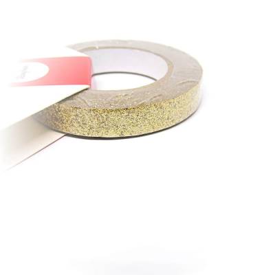 Glitzerklebeband goldfarben