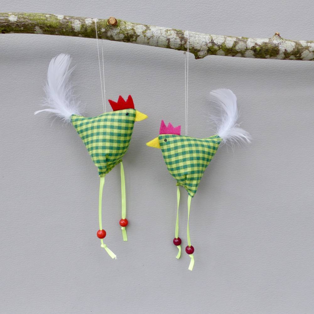 Huhn, Osterdeko, 1 St. Stoffhuhn Bild 1