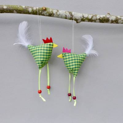 Huhn, Osterdeko, 1 St. Stoffhuhn