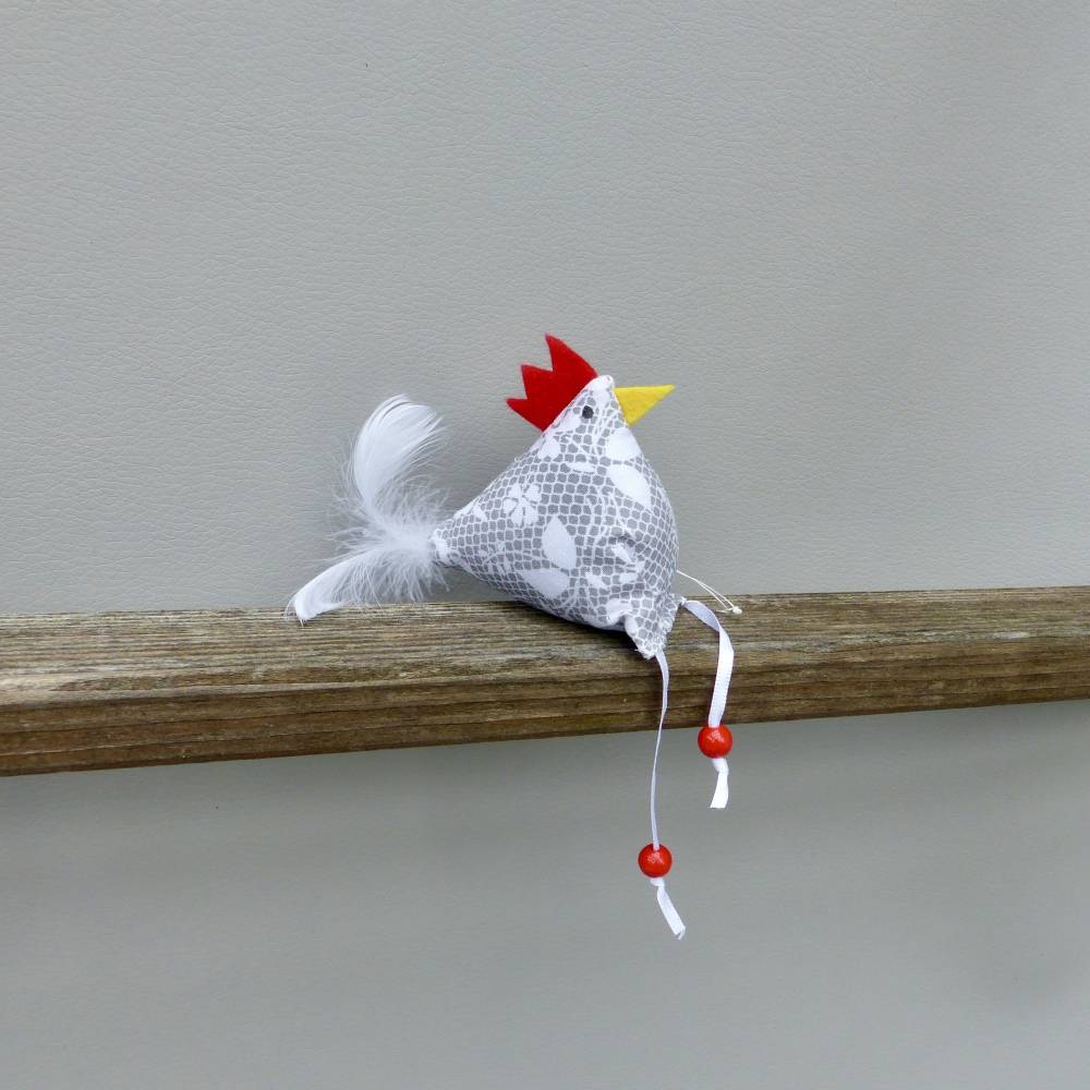 Hühner, Osterdeko, 2 St. Stoffhühner Bild 5
