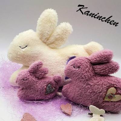ITH Stickdatei Kaninchen Set – Drei Größen, Sofortdownload, mit Anleitung