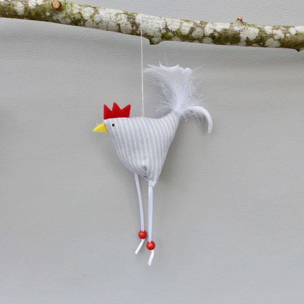 Hühner, Osterdeko, 2 St. Stoffhühner Bild 6