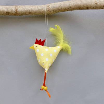 Huhn, Osterdeko, 1 St. Stoffhuhn